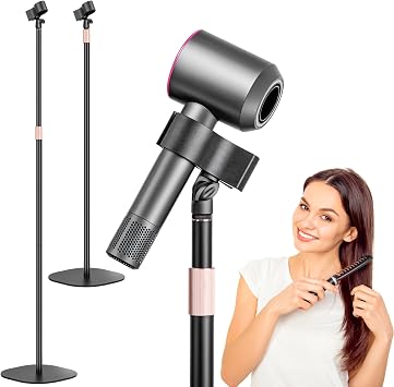 Hair Dryer Stand Holder-1.68M Ultra Stable Blow Dryer Stand
