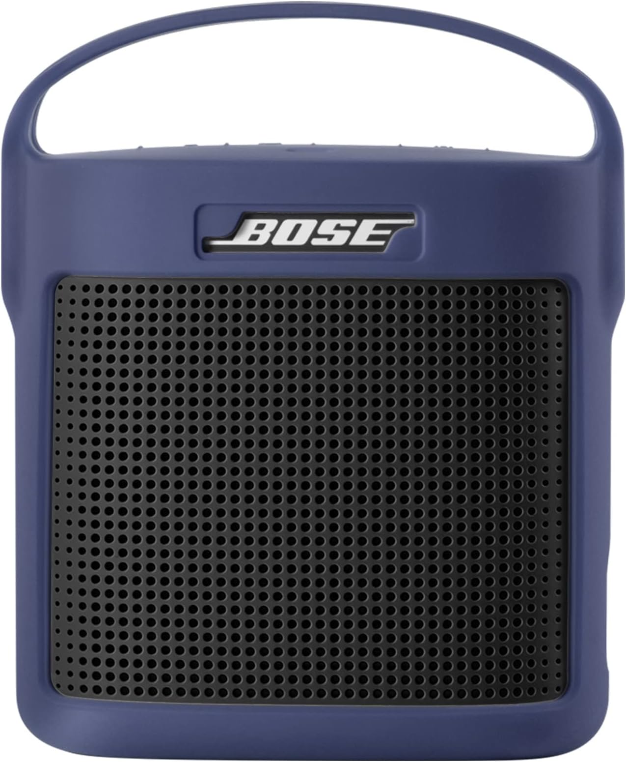 TXEsign Silicone Case Compatible with Bose SoundLink Color Bluetooth Speaker II, Travel Carrying Stand Up Protective Cover with Handle (Midnight Blue)