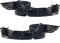 Vista 3 de FitParts Compatible con Hyundai Accent 2013-2017 - Juego de Revestimientos de Guardabarros Delanteros para Conductor y Pasajero. Nuevo, Plástico