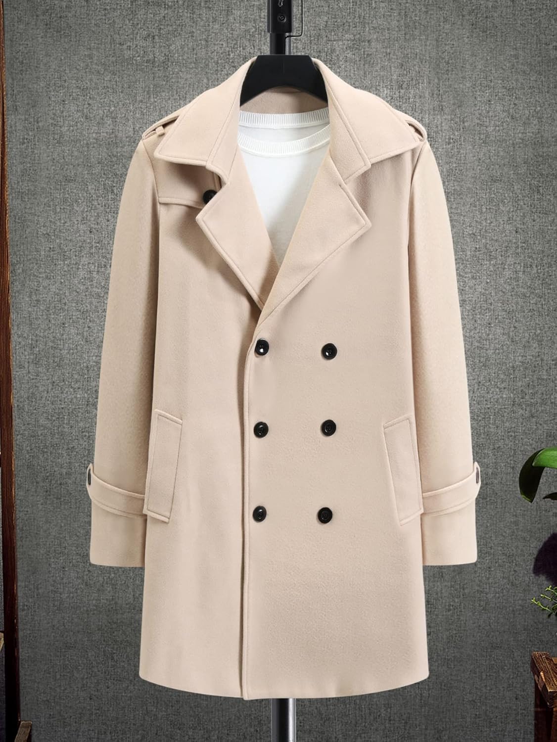 Jackets for Men Men's Jackets Men 1pc Double Breasted