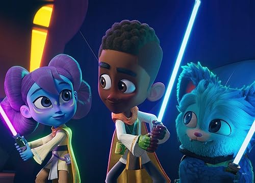 Miniatura 3 de Buffalo Games - Star Wars - Young Jedi Adventures - Paquete múltiple de rompecabezas 4 en 1 para niños - Perfecto para tiempo familiar - (2) 48