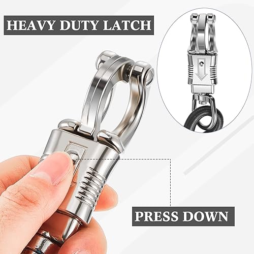 Miniatura 3 de Paquete de 4 lazos cruzados elásticos para remolques de caballo, cuerdas elásticas a granel con broches para accesorios de remolque de caballos, 36