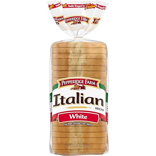 Pepperidge Farm Pan blanco italiano sin semillas, bolsa de 20 onzas