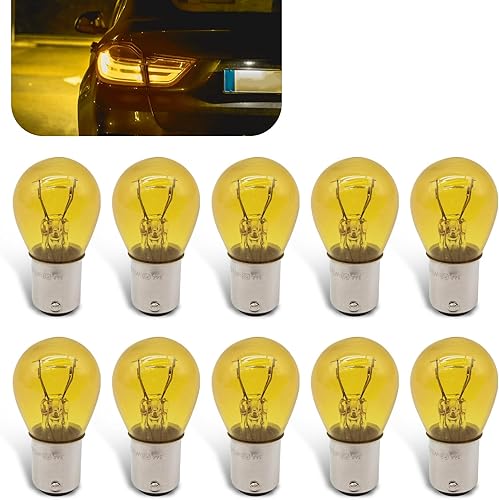 Miniatura 8 de 10 unidades Bombilla para coche 1157 P21/5W S25 BAY15D, bombilla de luz trasera doble alta y baja, señal de giro, bombilla de luz de freno de vida