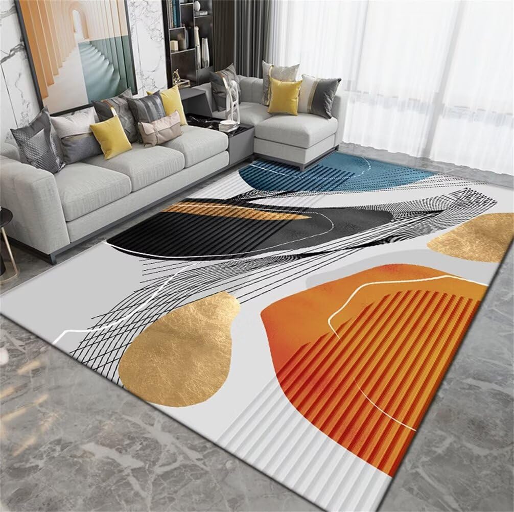 Tapis lavable grand format pour chambre d'ado et enfant
