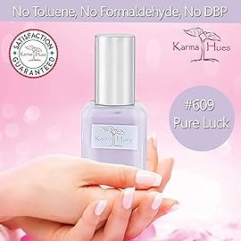 Karma Naturals Nail Polish - Non-Toxic, Vegan & Cruelty-Free (PURE LUCK, 0.43 fl oz)