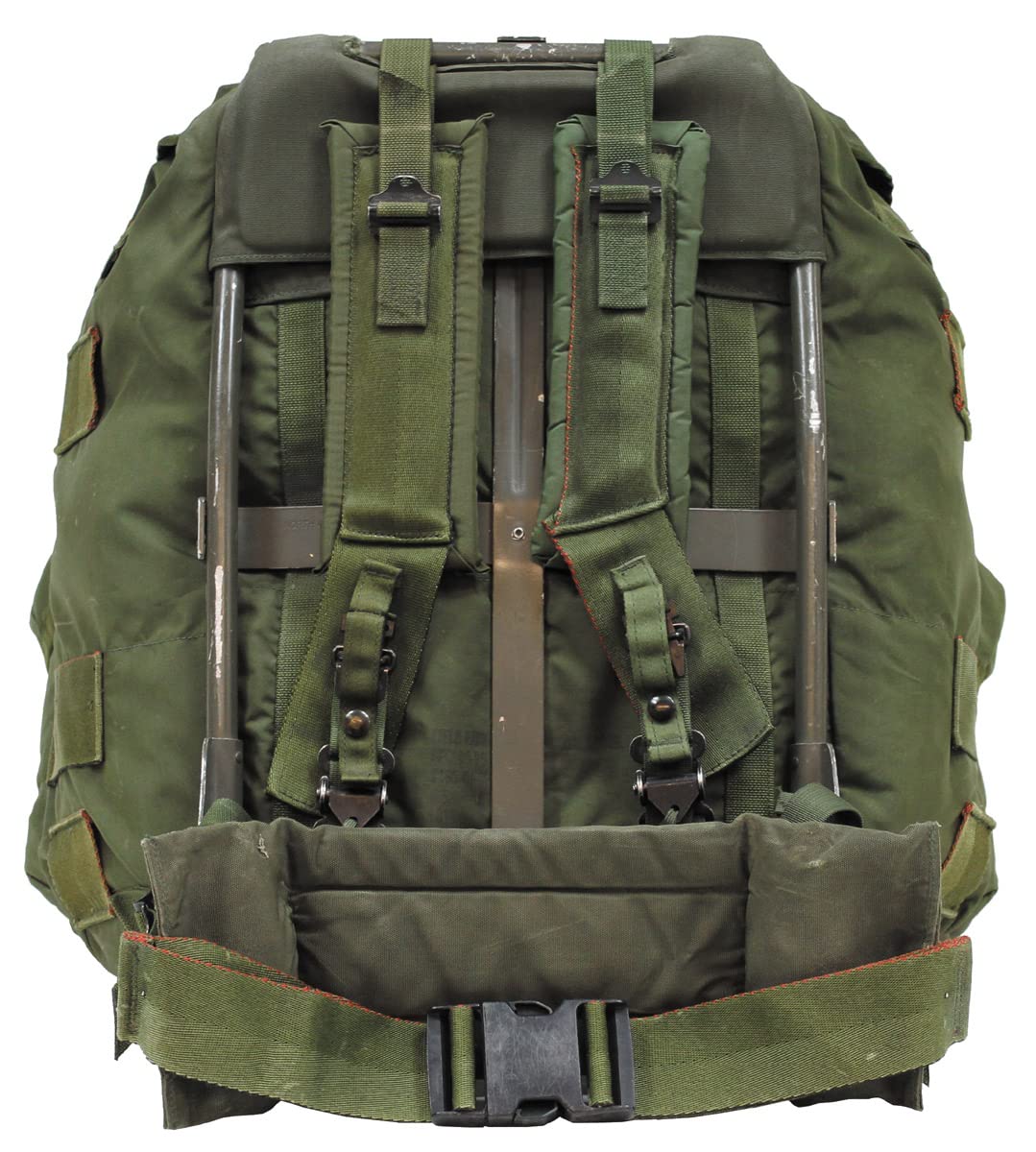 Max Fuchs MFH Original US Rucksack Alice Pack Large mit Metallgestell Backpack Daypack Kampfrucksack (Oliv), 630415, M