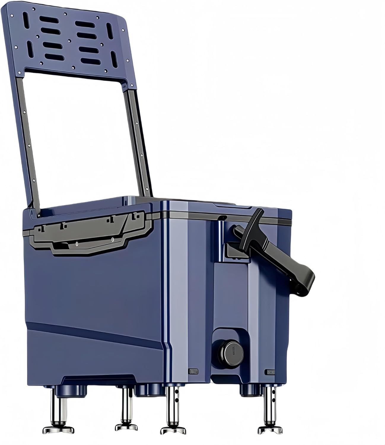 Fishing tackle box, fishing storage box, ABS material fishing tackle box, reliable fishing seat box, plastic storage box
