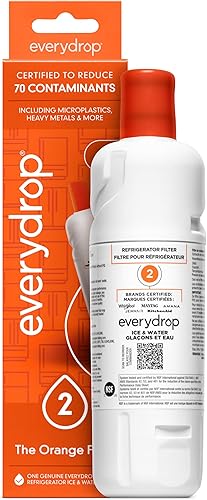 everydrop® por Whirlpool - Filtro 2 de agua y hielo para refrigerador, EDR2RXD1, paquete único
