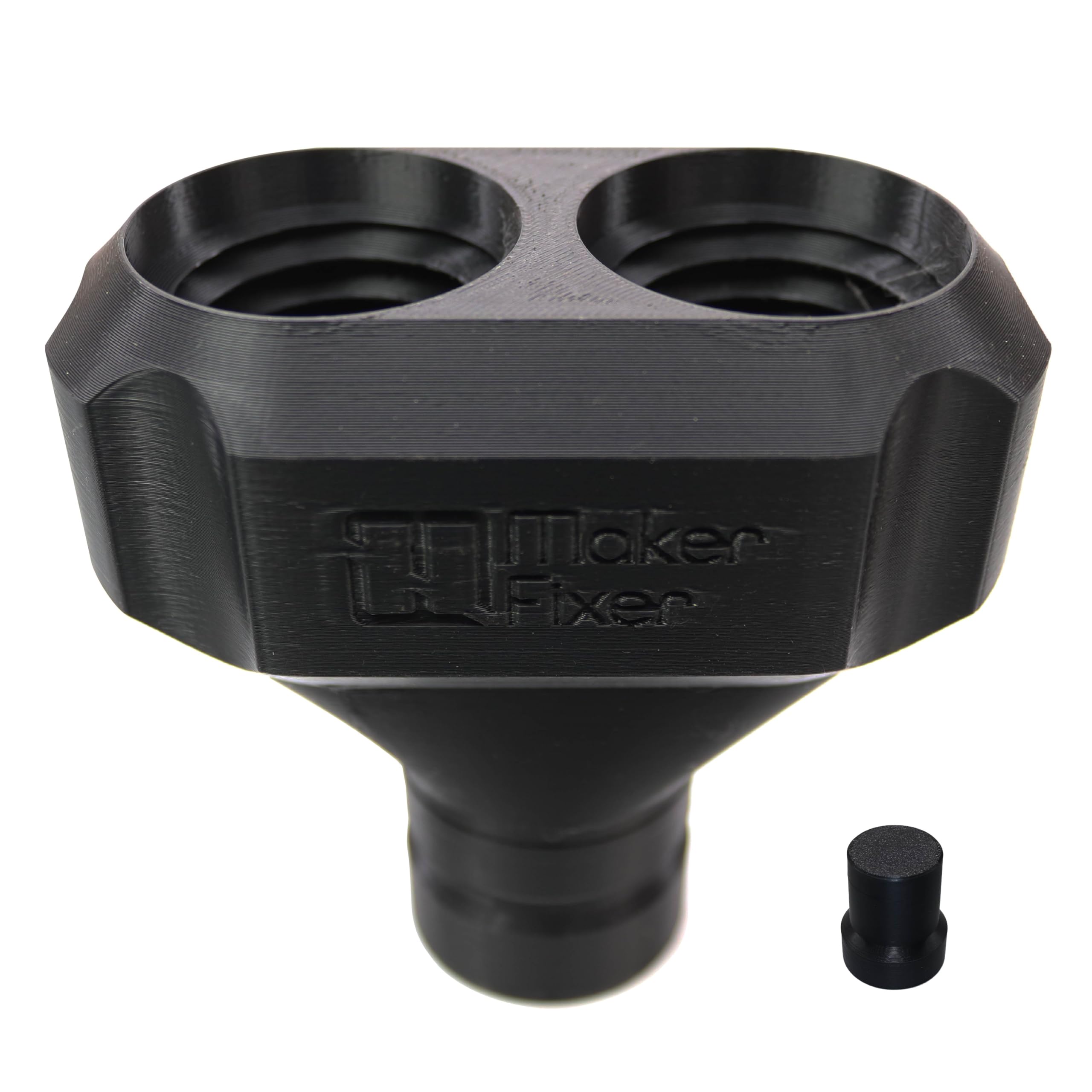 Dual 32mm/38mm Universal Hose Connector Tool Y Splitter Compatible with DeWalt AirLock DWV9000