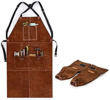 Delantal Para Soldador Delantal Cuero Delantal De Soldador
