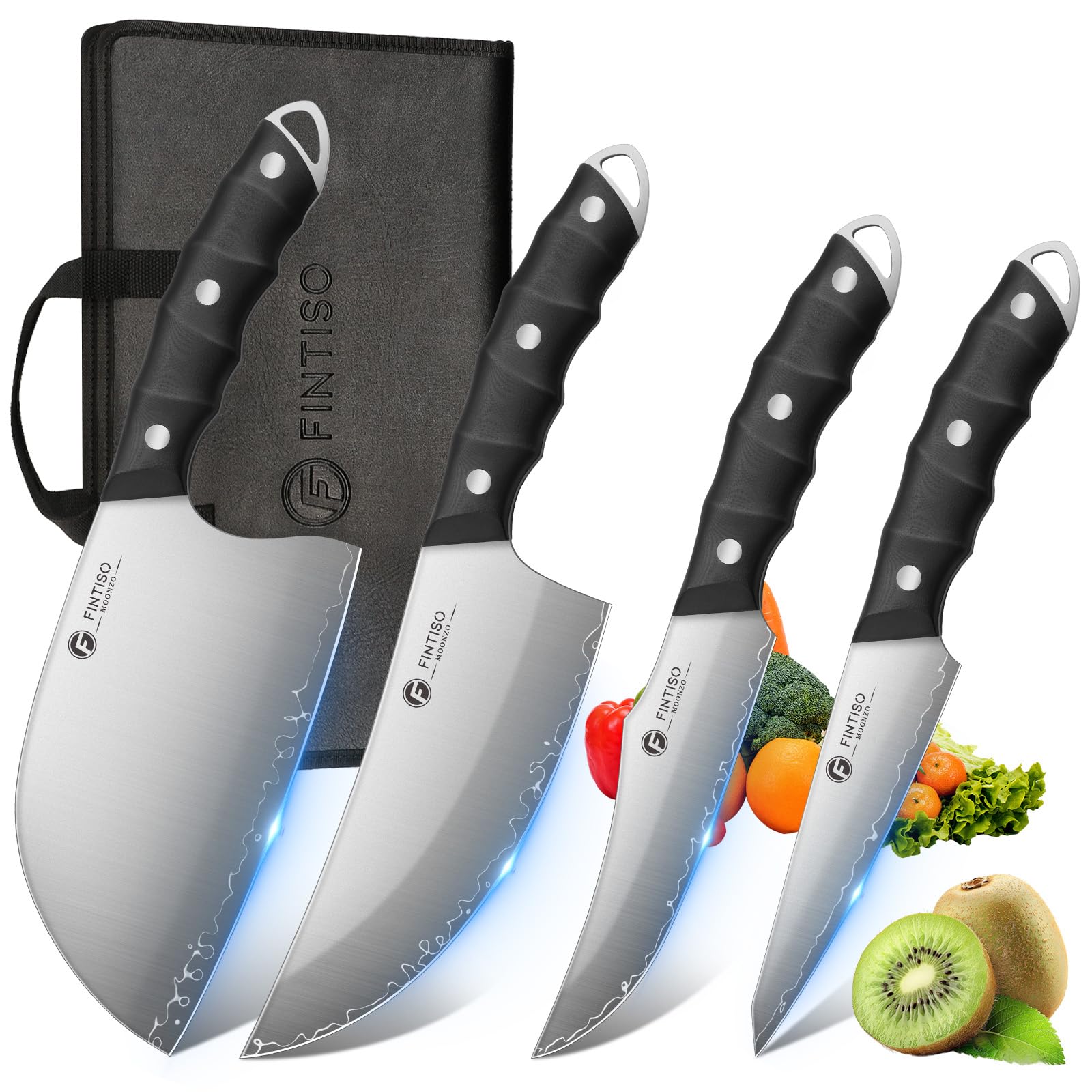 FINTISO 8" Chef Knife, S35VN Powder Steel Core Japanese Kitchen Knife — Amazon image 11