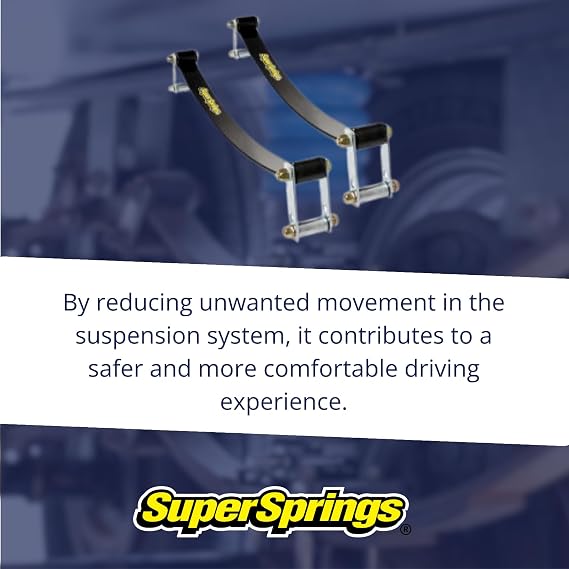 SuperSprings SSA40 Black SuperSpring, 2 Pack