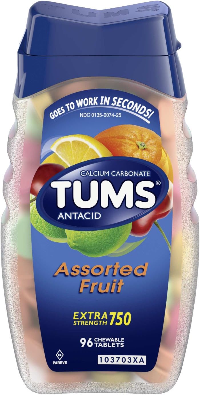 E-X 750 Tablets Assorted Fruit 96 Tablets (Pack of 3)
