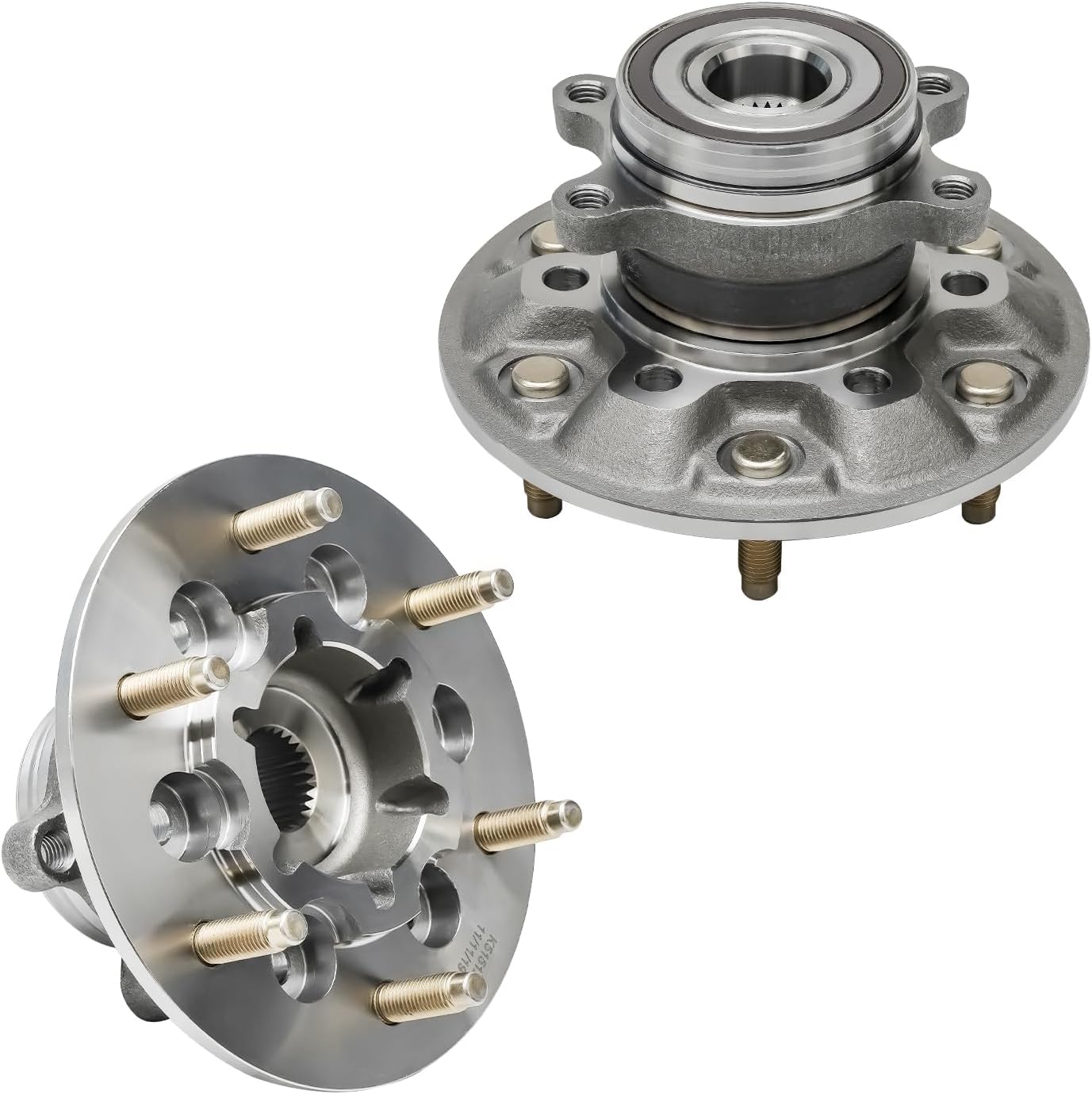 Detroit Axle - 4WD Front Wheel Bearing Hubs Kit for 2009-2012 Chevrolet Colorado GMC Canyon 2 Wheel Bearing Hubs 2 Outer Tie Rod End Links 2010 2011 Replacement