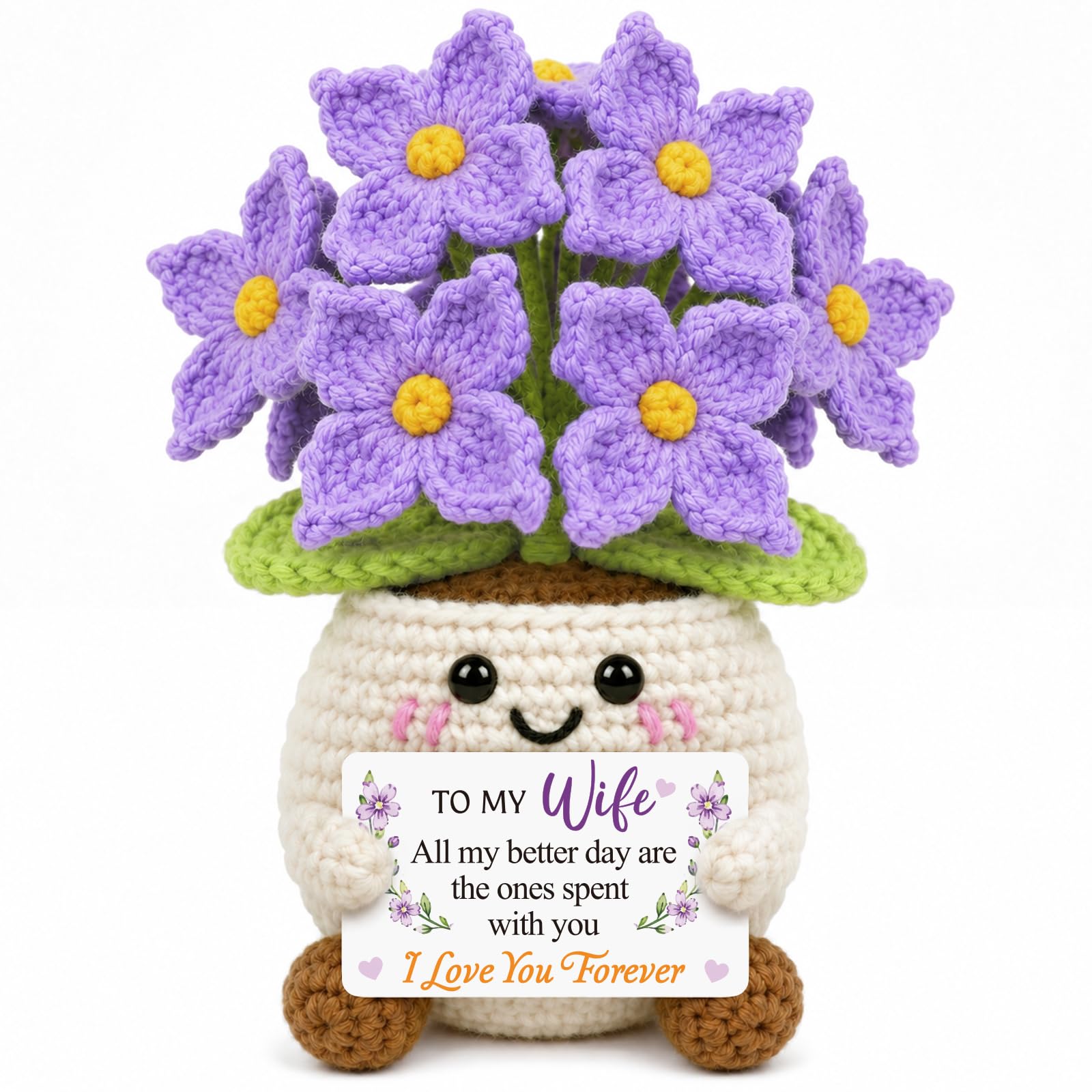 Wife Birthday Gifts, Anniversary Wedding Gifts, Crochet Flowers, Hydrangea