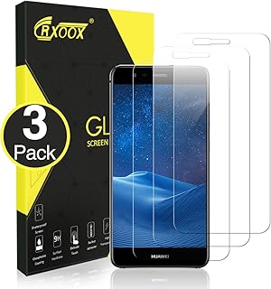 Protector Pantalla para Huawei P10 Lite, [3 Unidades] Cristal Vidrio Templado, 2.5D Kanten, 9H H?rte Panzerglas Displayschutzfolie, Anti-Kratzen, Anti-Fingerabdruck, Anti-?l, Anti-Bl?schenm, 0.33mm