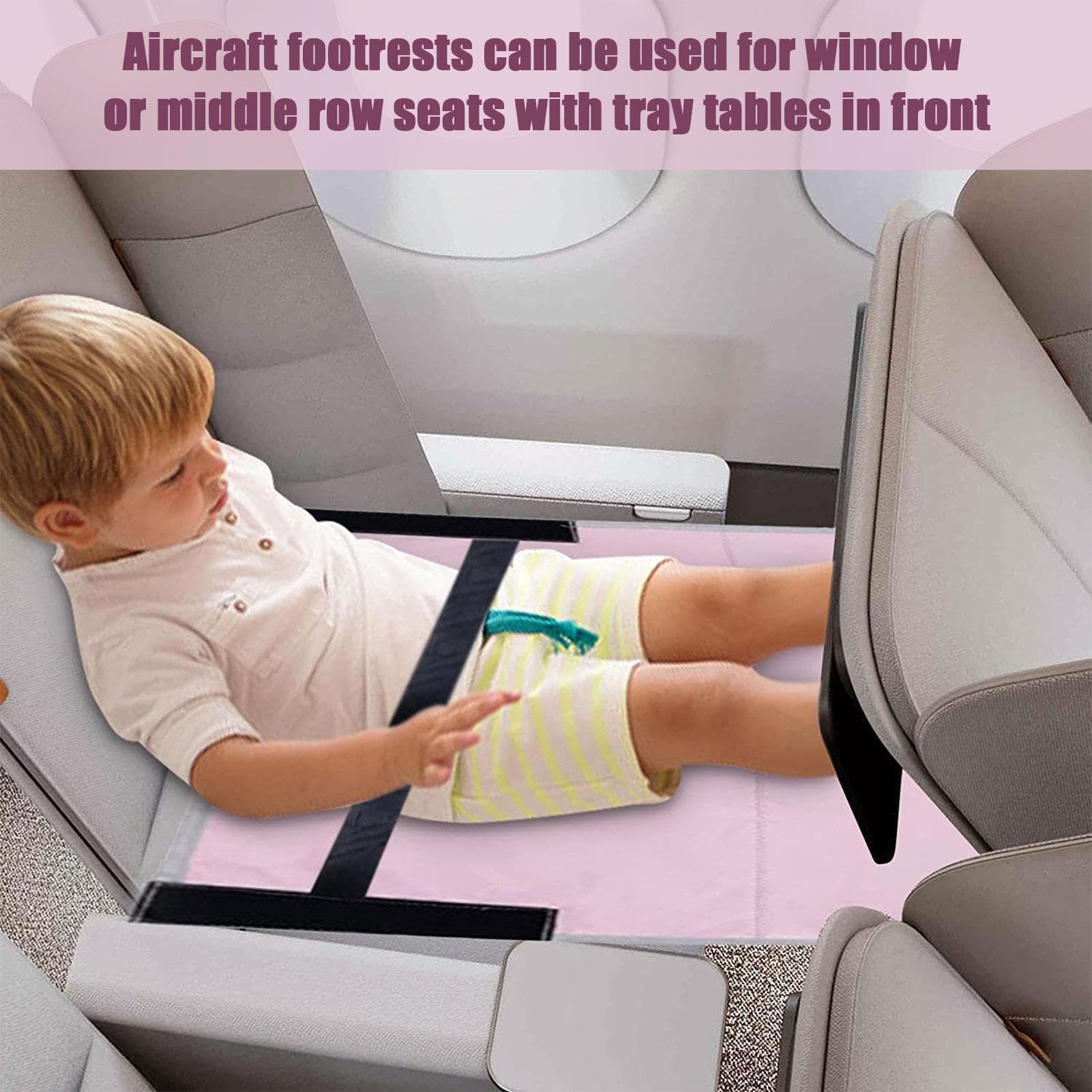 Amazon.co.jp: 子供用飛行機フットレスト - 調節可能な飛行機の