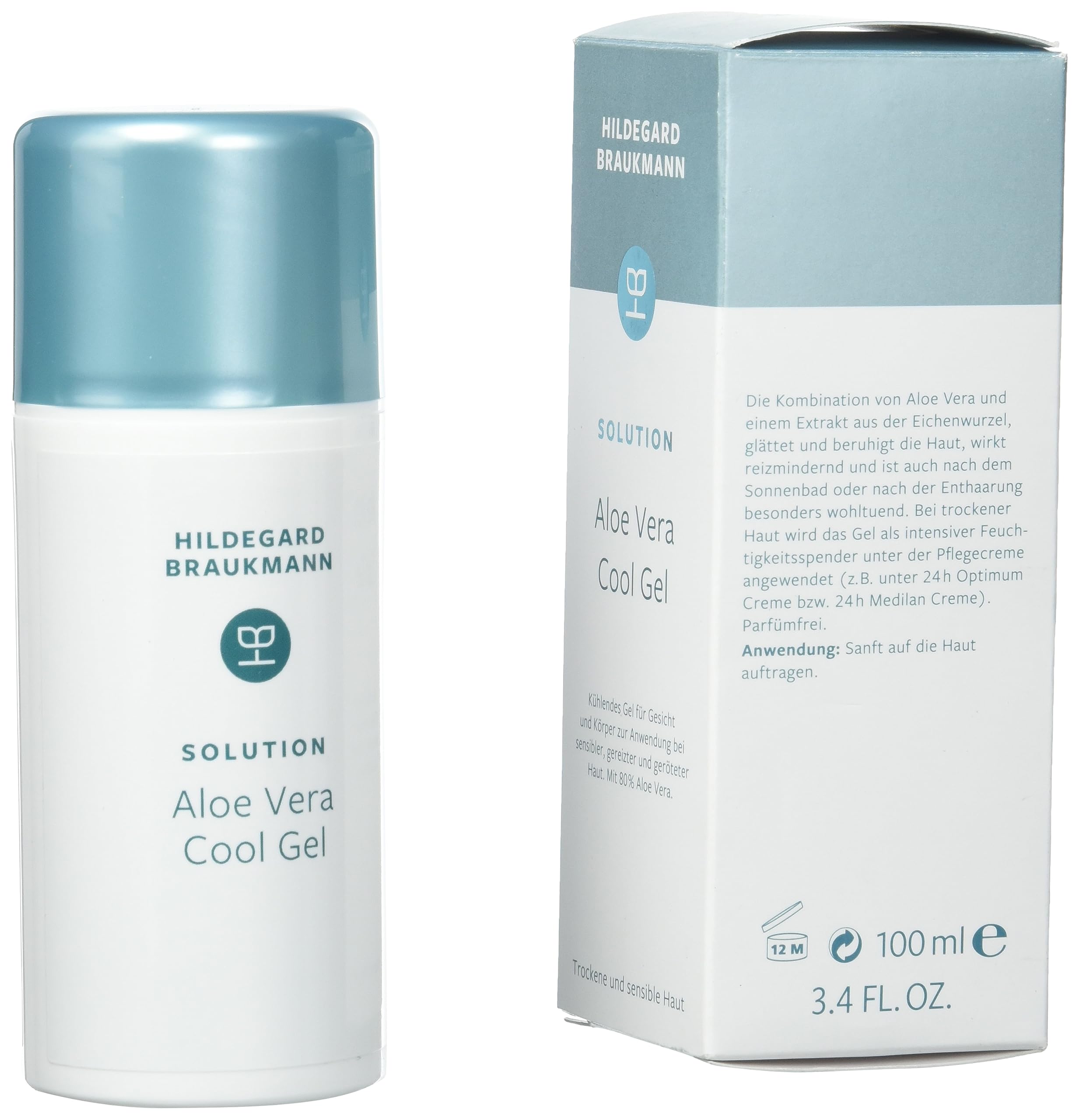 Hildegard Braukmann Solution Aloe Vera Cool Gel 100 ml : Amazon.de: Kosmetik