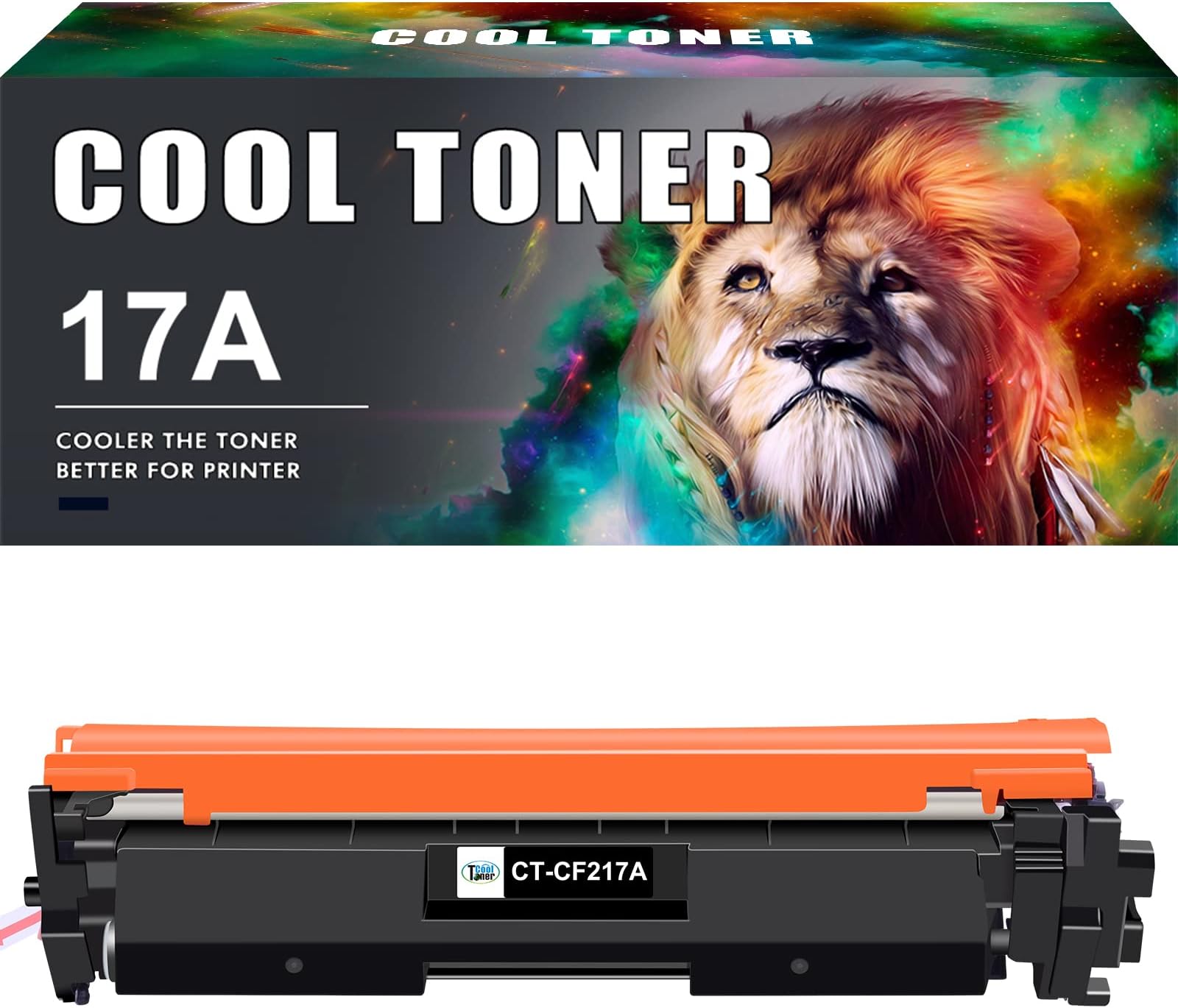 Cool Toner Compatible Toner Cartridge Replacement for HP 17A CF217A LaserJet Pro MFP M130FW M130FN M130NW M130A M130 M102w M102a M102 Printer (Black,1-Pack)