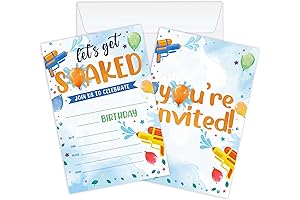 20 Count Boy’s Party Invitations by Patelai