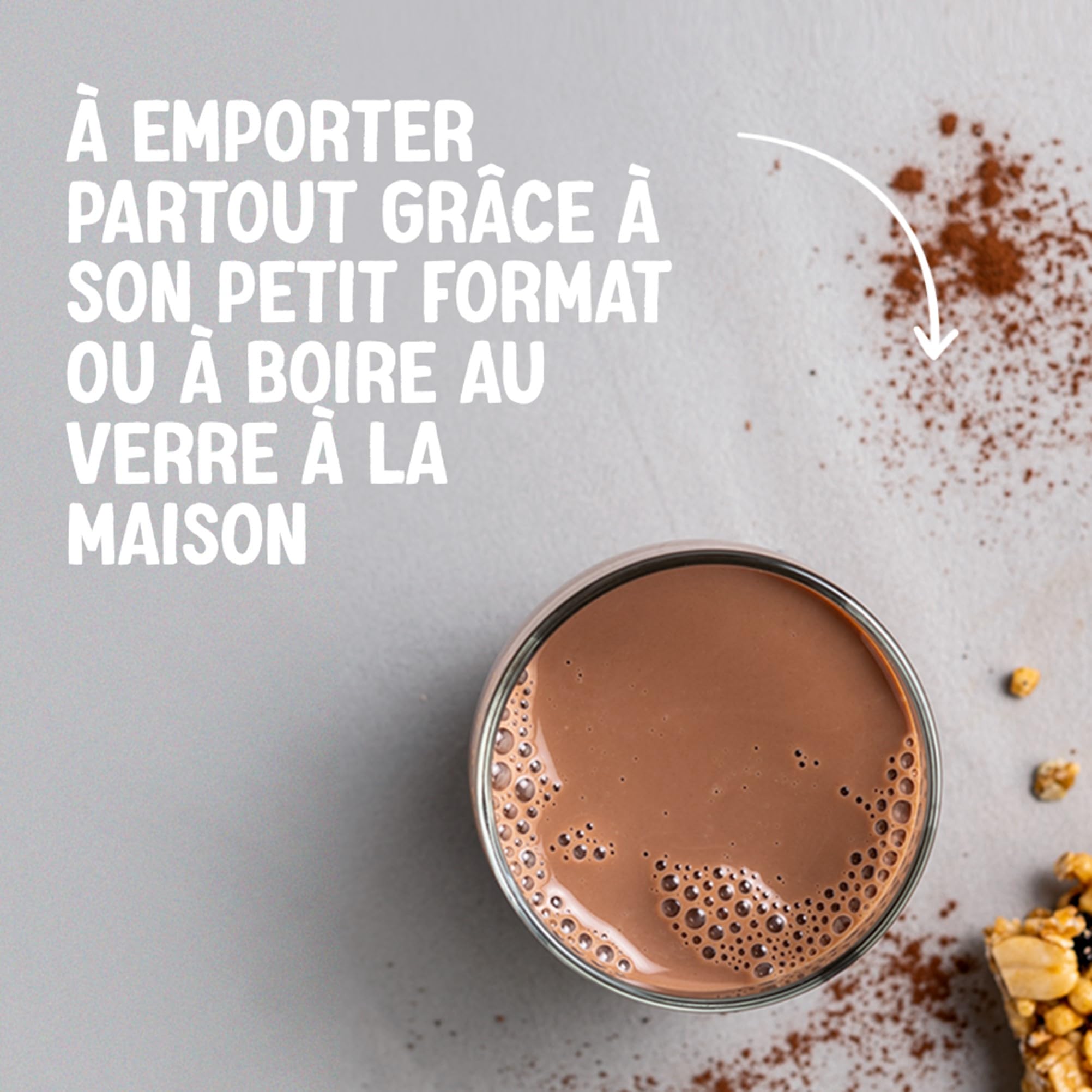Alpro - Boisson végétale - Soja protéine goût chocolat - 250ml - Lot de 15x250ml