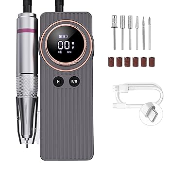 Amazon.co.jp: 電動ネイルマシン エルエンスタジオ 携帯用ネイル