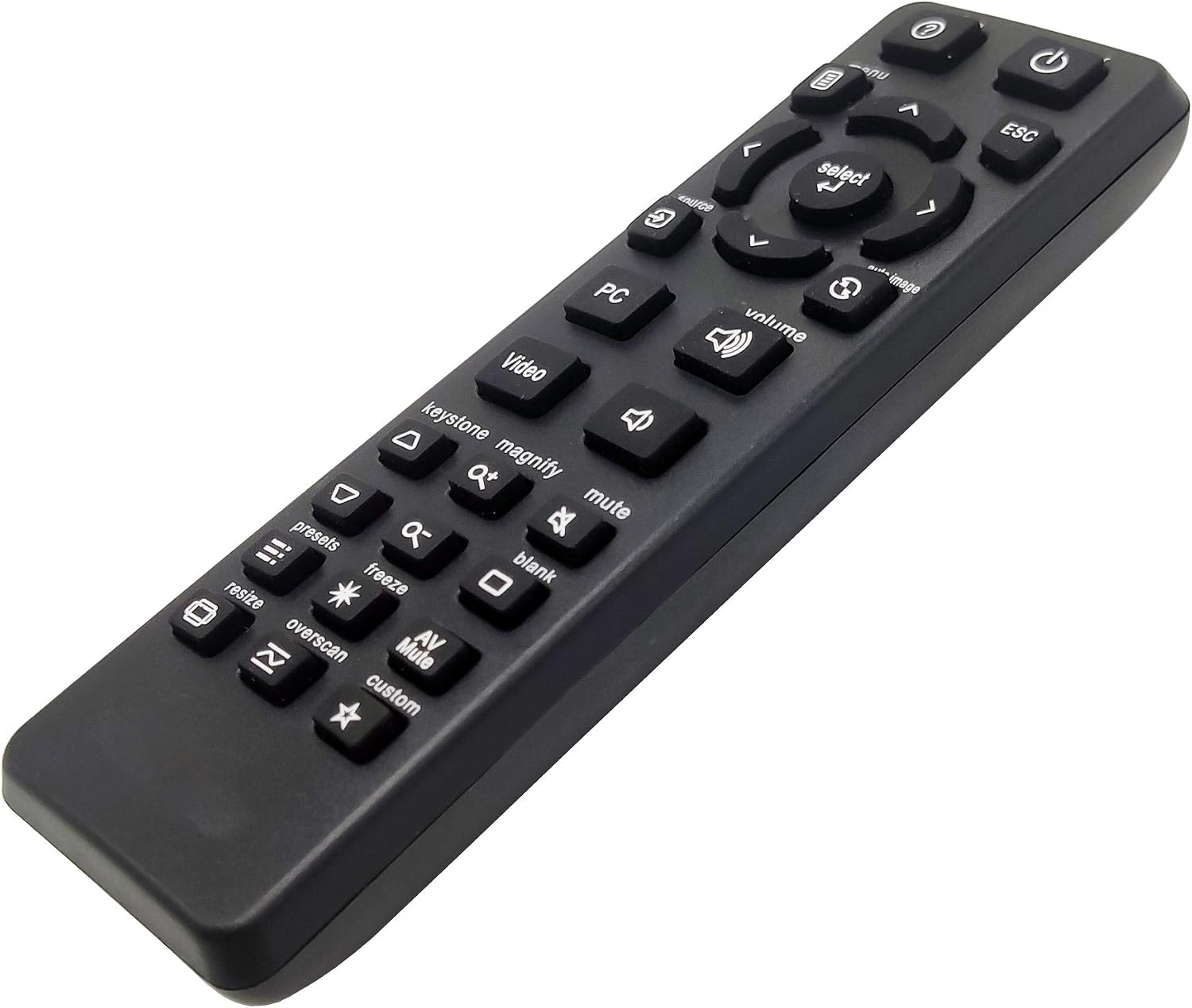 Leankle Remote Controller HW-Navigator-4 for InFocus Projectors IN112, IN1110a, IN1112a, IN1116, IN1118HD, IN112a, IN112x, IN114, IN114a, IN114ST, IN114x, IN116, IN116a, IN116x, IN118HDa, IN122, IN124 - Image 3