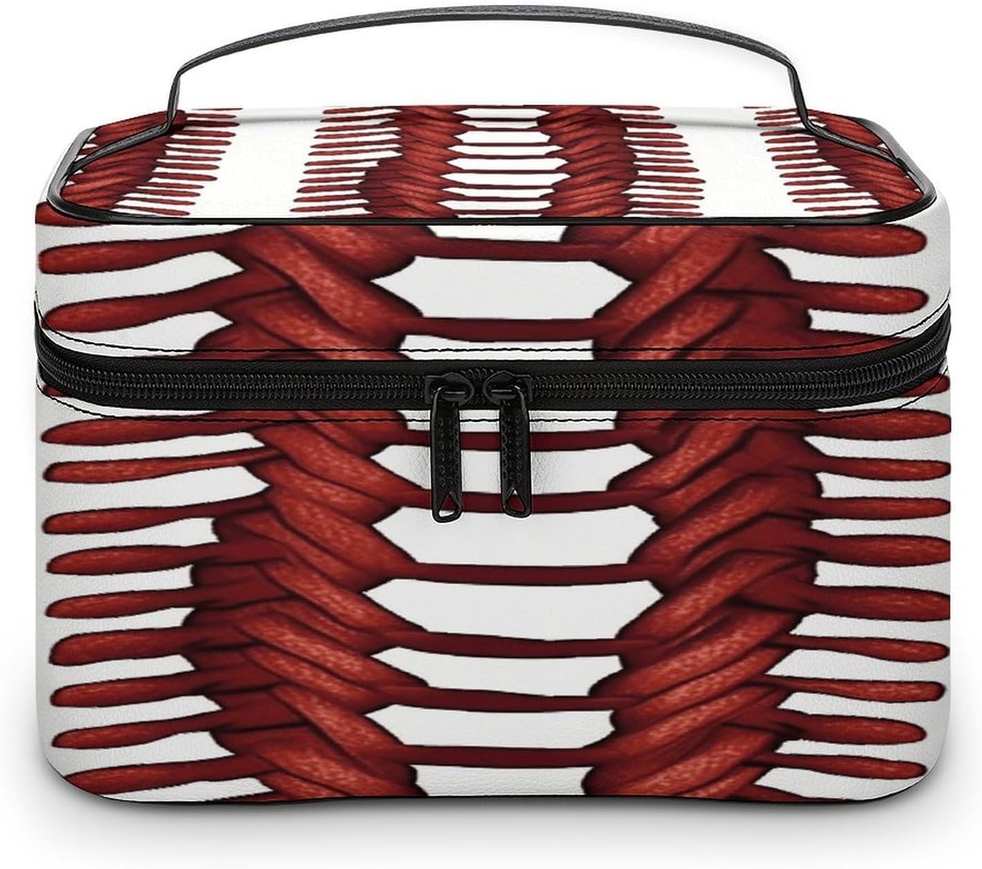 Baseball Softball Laces Travel Makeup Bag Cosmetic Bag Toiletry Bags