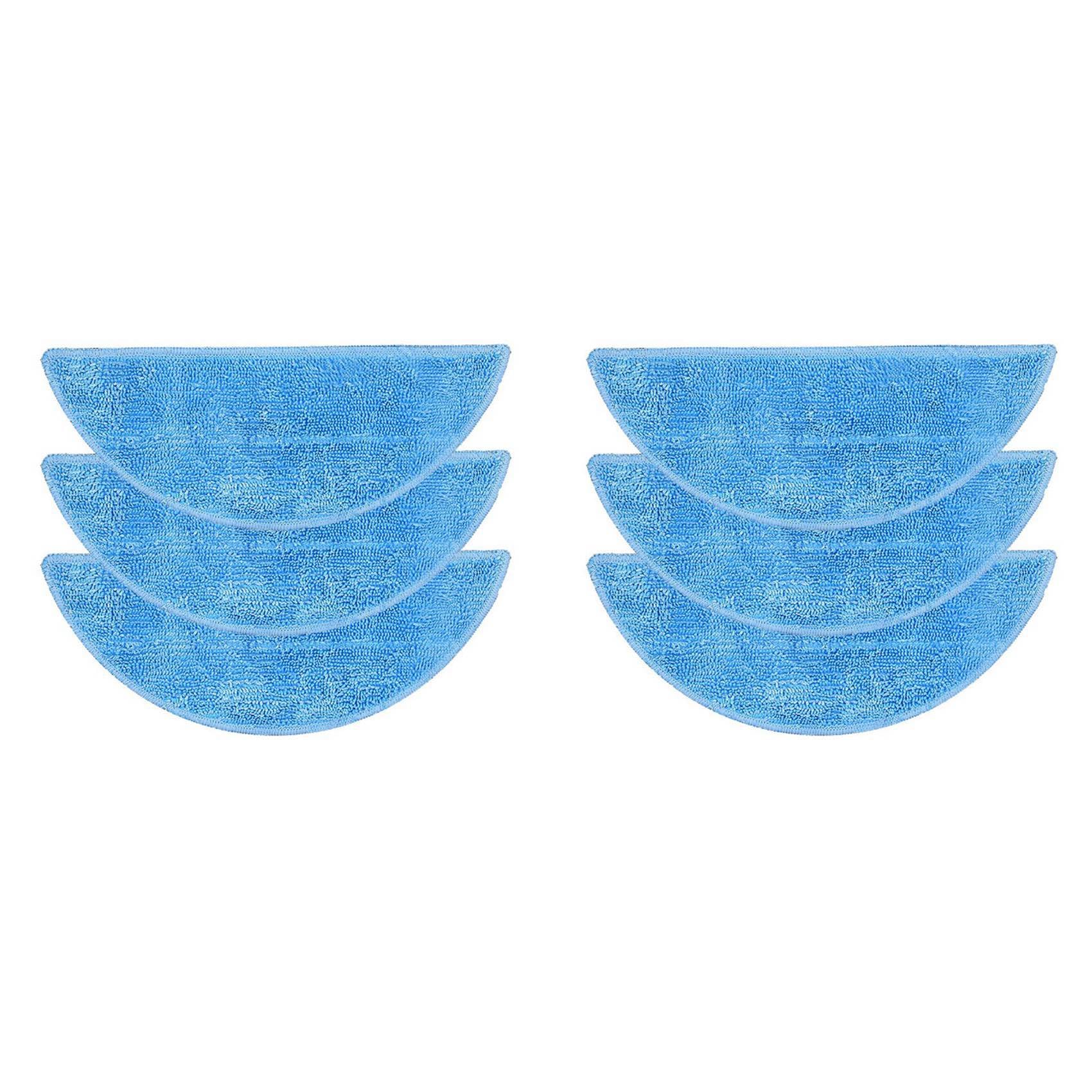 Hndhbfgrt 6Pcs Suitable for Sweeping Robot V3S / V5S / V5 Mop Replacement Accessories Rag Cleaning Cloth