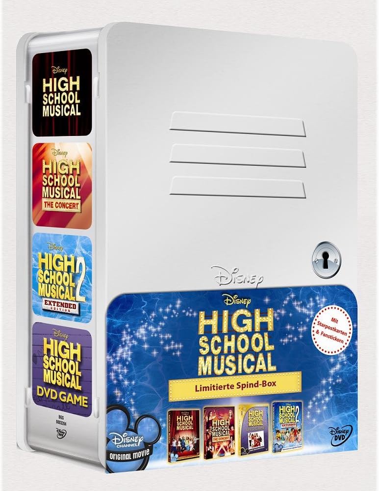 Amazon High School Musical SpindBox [Limited Edition] [4 DVDs] DVD