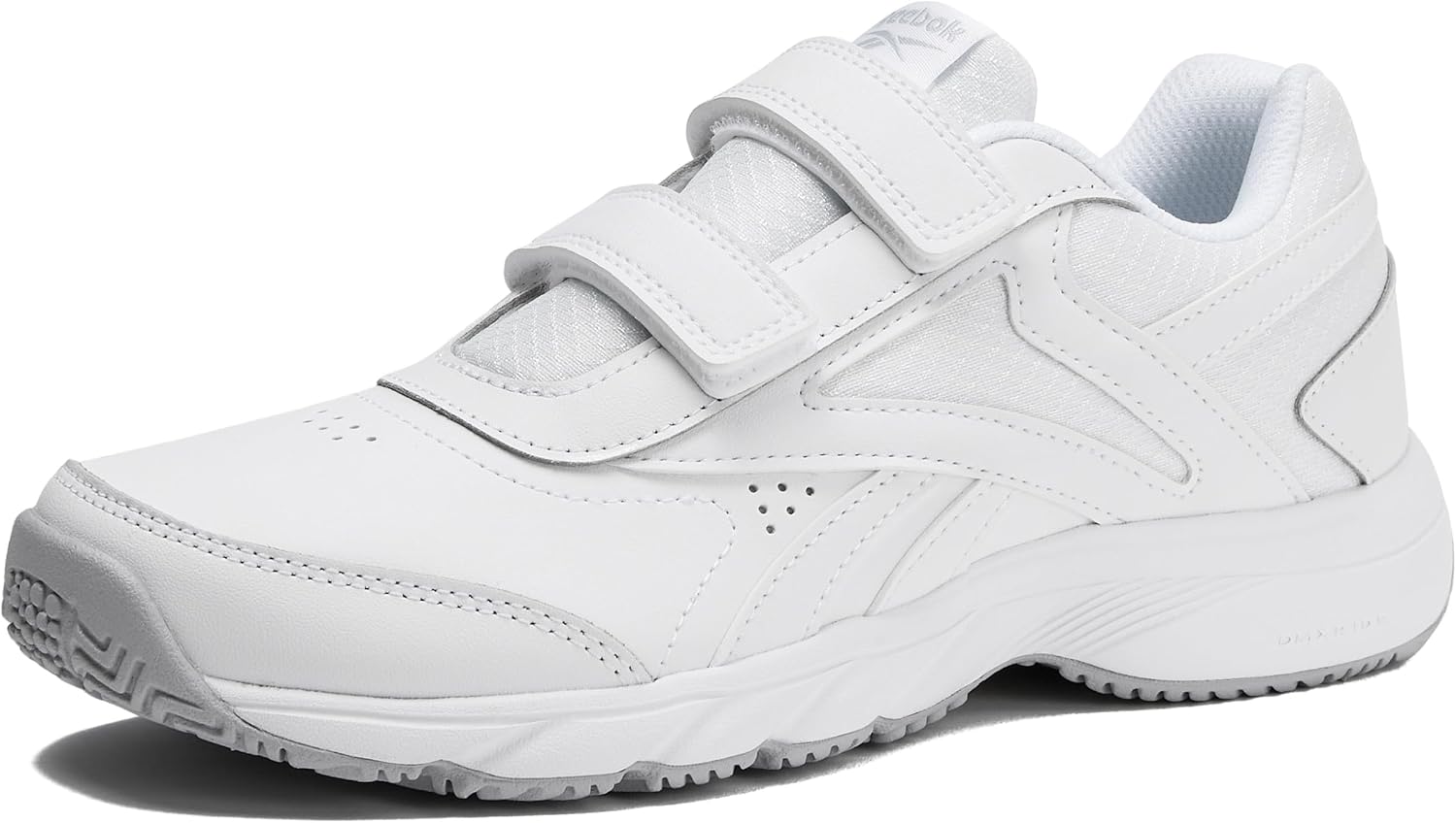 Reebok Work N Cushion 4.0 KC Black Non Slip Work Men Shoes, Hook and Loop Mens Walking Shoes