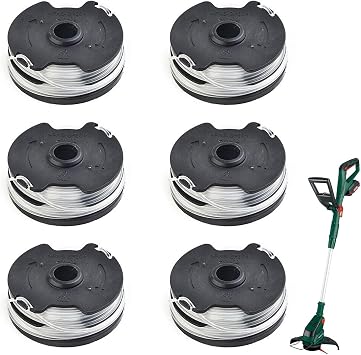 Chuancheng 6 PCS Thread Spools for Lidl Parkside Cordless Grass Trimmer Prta 20-Li A1, B2, C3