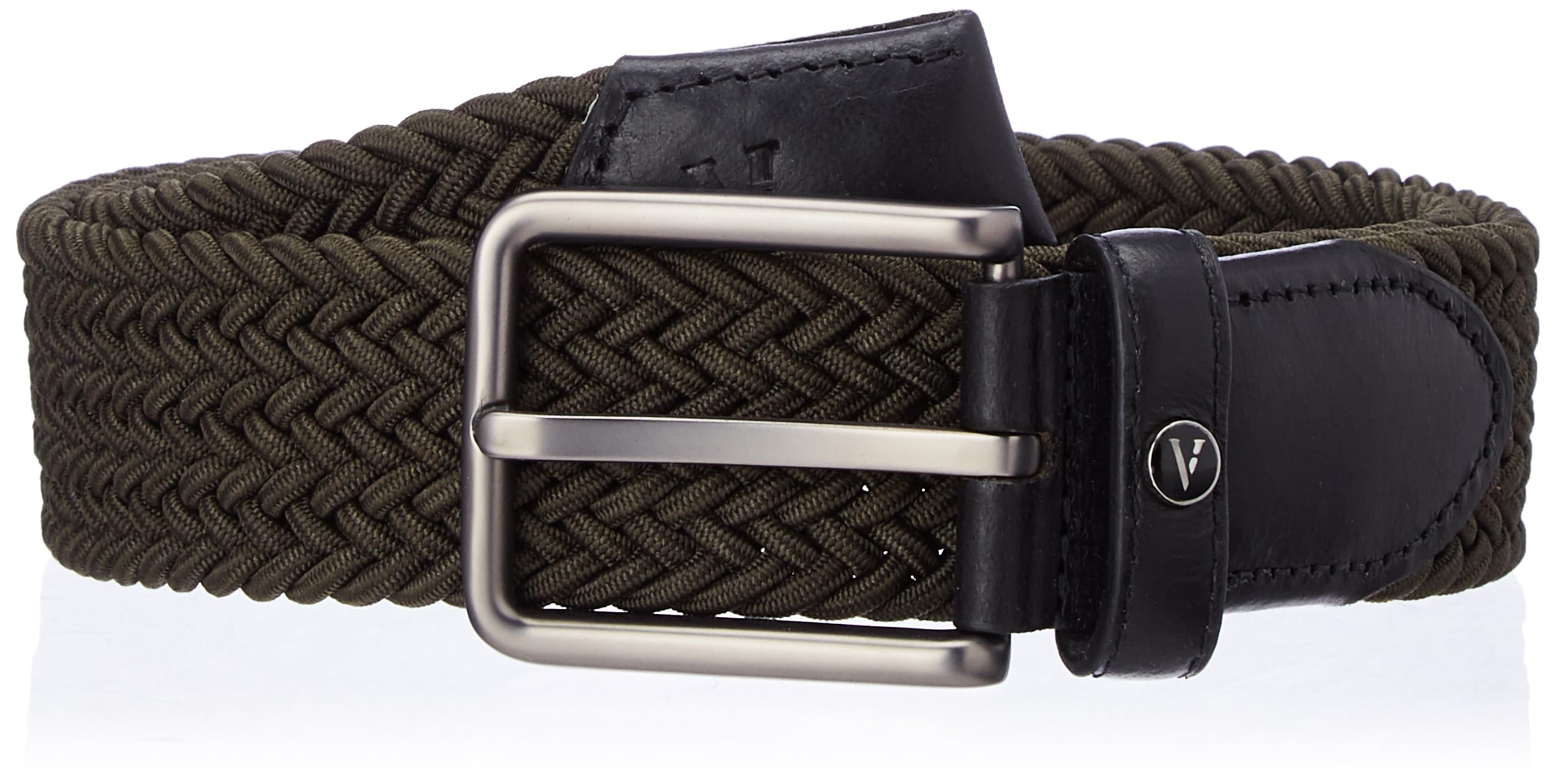 Van HeusenMen's Polyester Textured Casual Belt