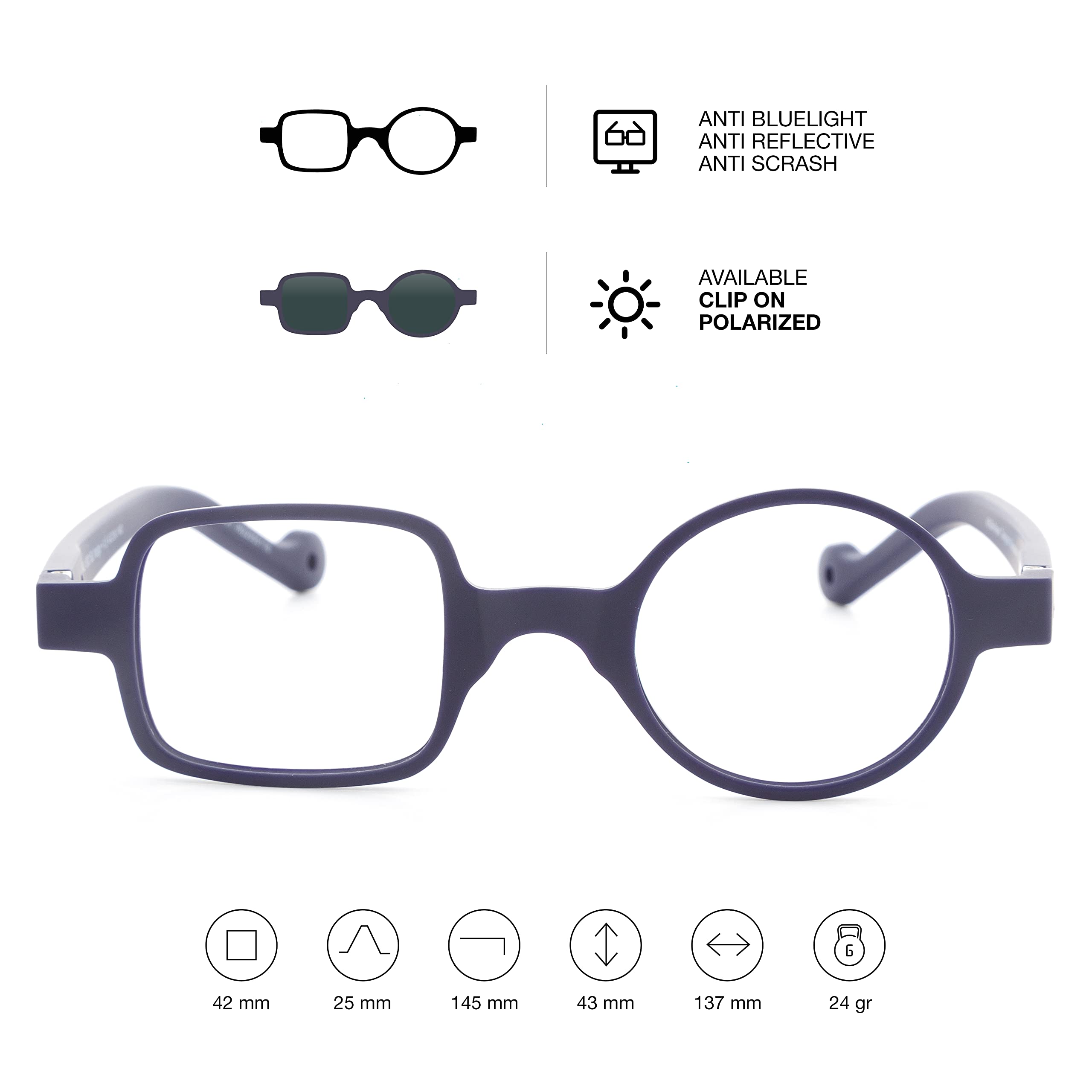 DIDINSKY CherryDIDINSKY readers presbyopia reading glasses anti blue light for men and women. Rubber touch - Image 4
