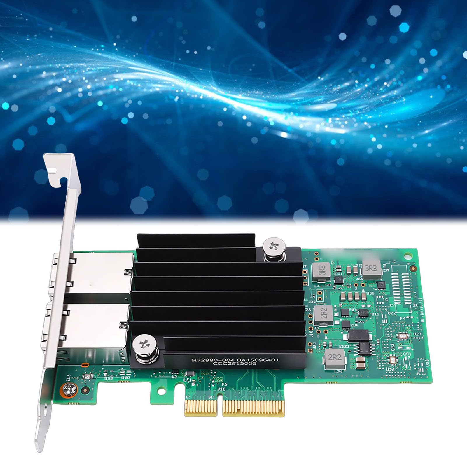 Scheda di Rete PCIE 10Gb, Scheda Ethernet Dual RJ45 con X550AT2