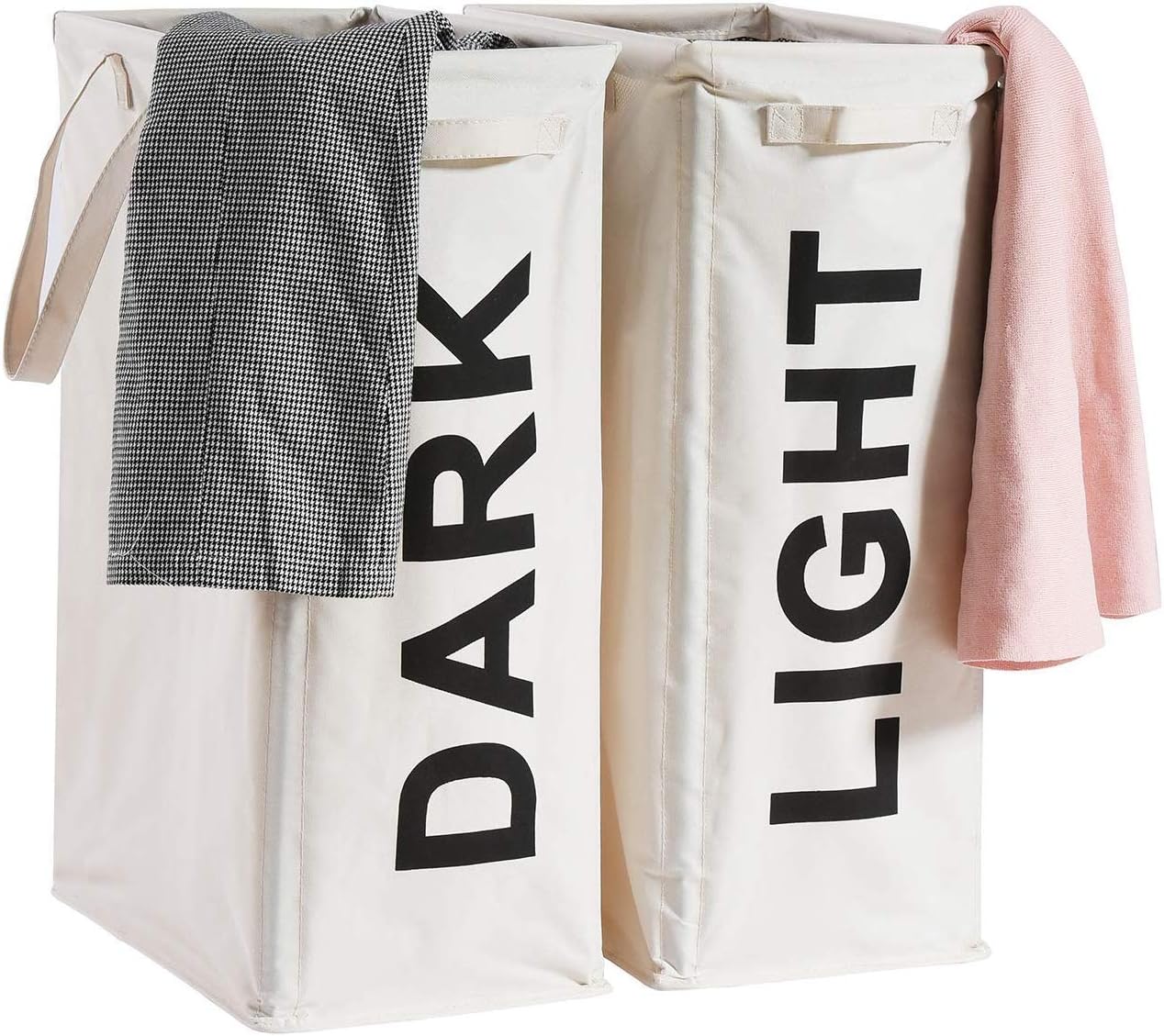 Lights And Darks Laundry Basket