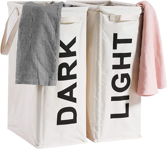 Lights And Darks Laundry Hamper