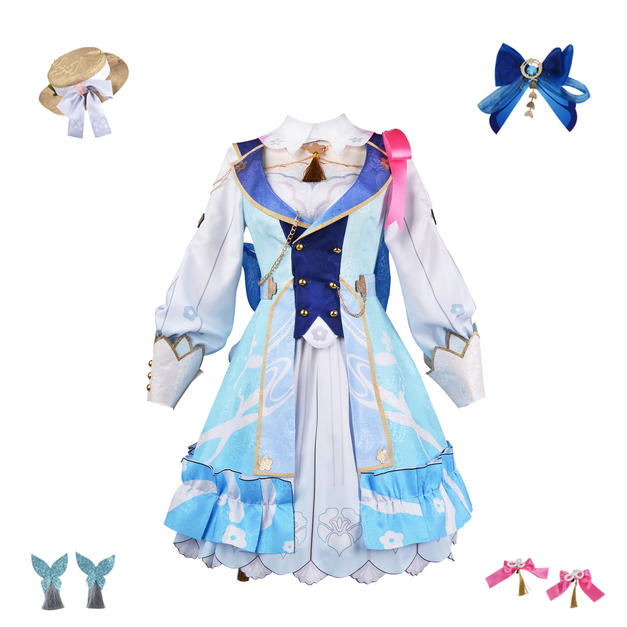 OSIAS Genshin Impact Ayaka Springbloom Missive Costume (M)