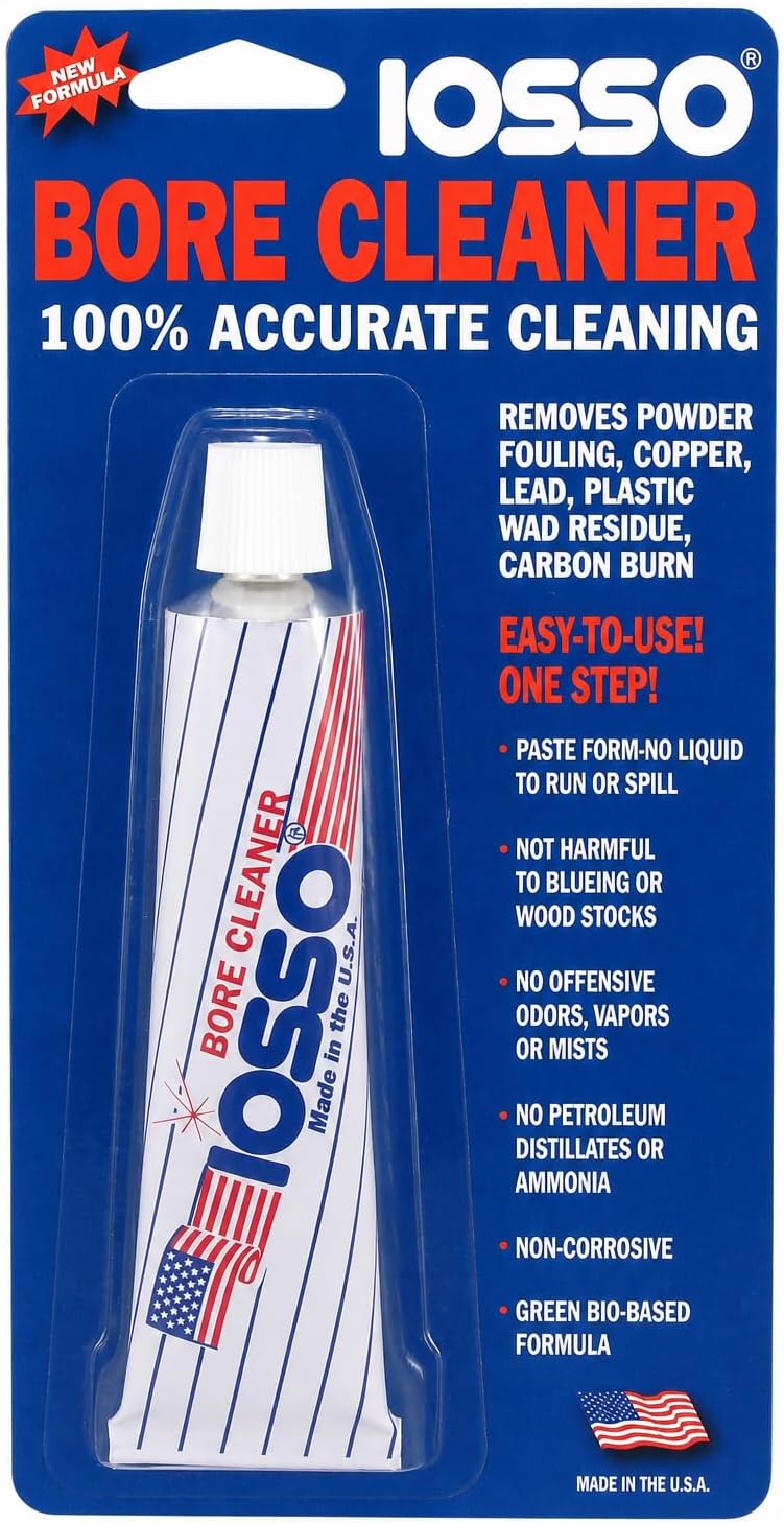 Iosso 10215 Bore Cleaner – 1.5 oz Concentrated Paste Formula – Non-Corrosive,...
