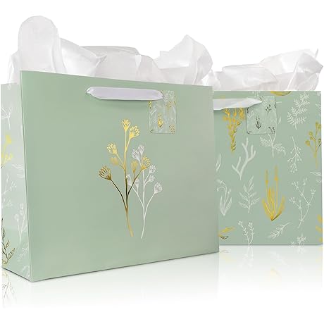 Gify's Dazzling Present Duos - Lavish & Reusable Gift Bags with an Array of Amenities