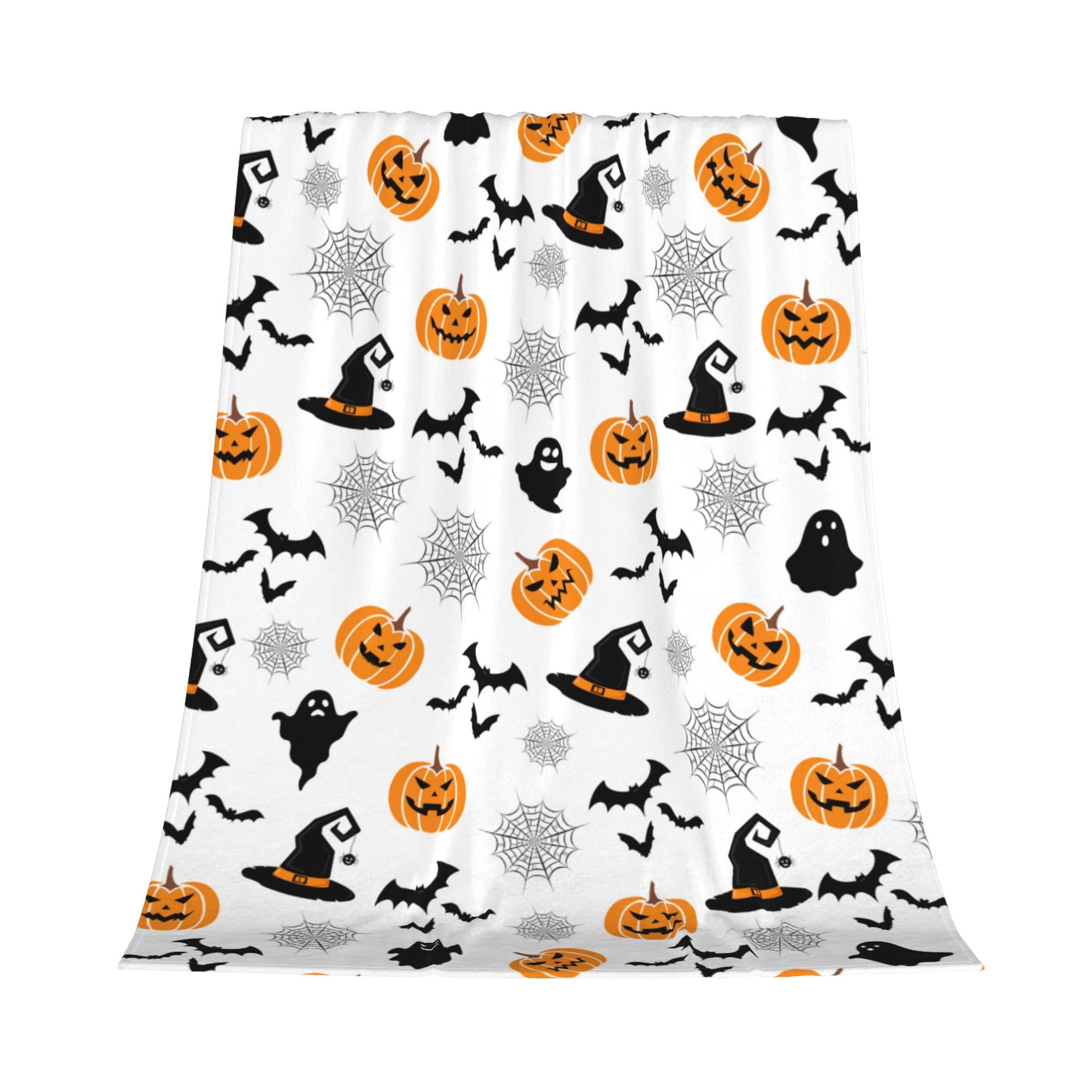 Gelasgo Halloween Throw Blanket Ultra Soft Flannel Blanket