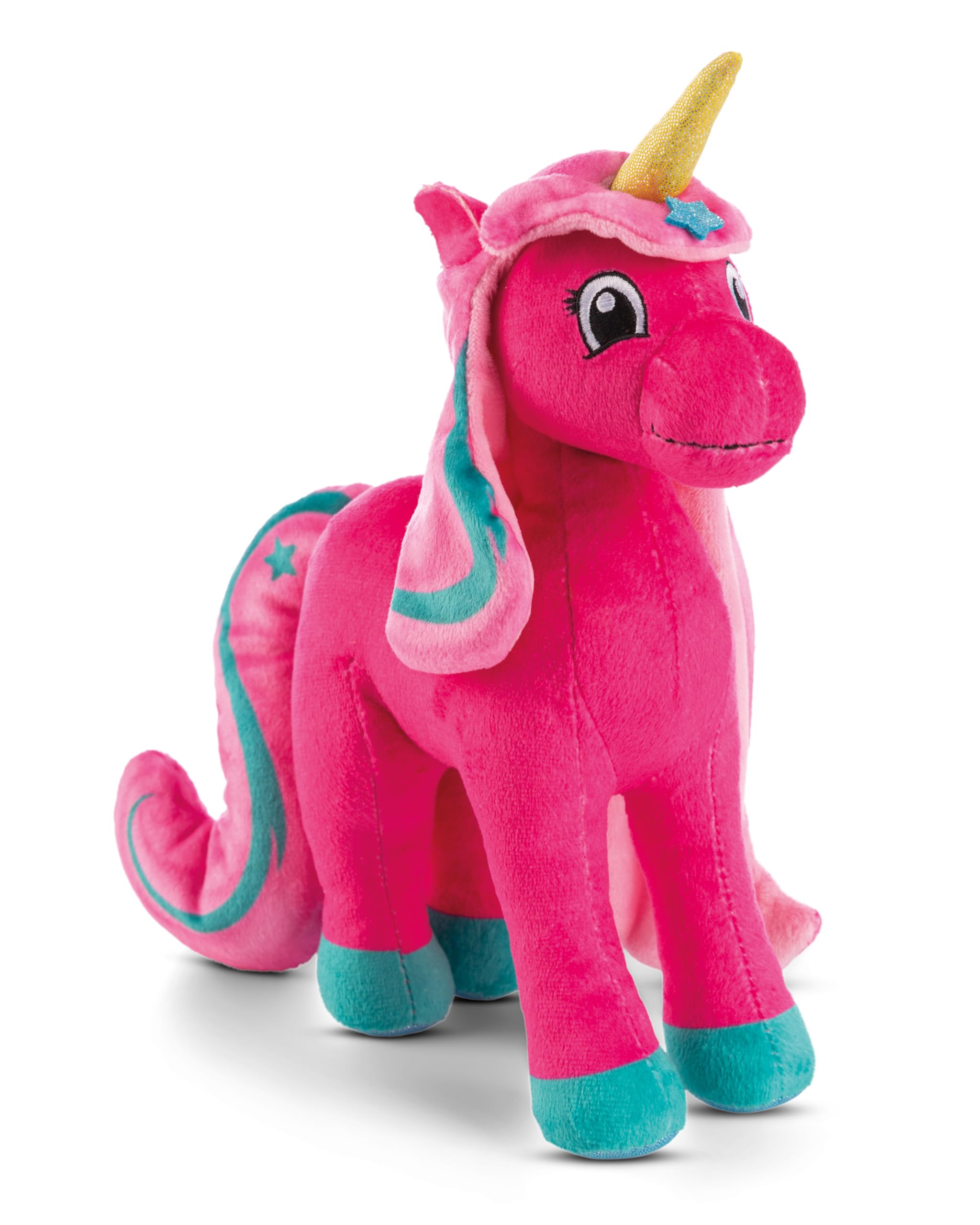NICI soft toy Lissy PONY unicorn Antonia 22cm pink - Cuddly cute plush to snuggle and play with, for children & adults, great gift idea - 49975