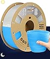 OVERTURE TPU High Speed Filament 1,75 mm, Flexible 95A TPU Roll, bobine de 1kg (2,2 lb), Précision Dimensionnelle +/- 0,02 mm (HS Bleu Lumineux)