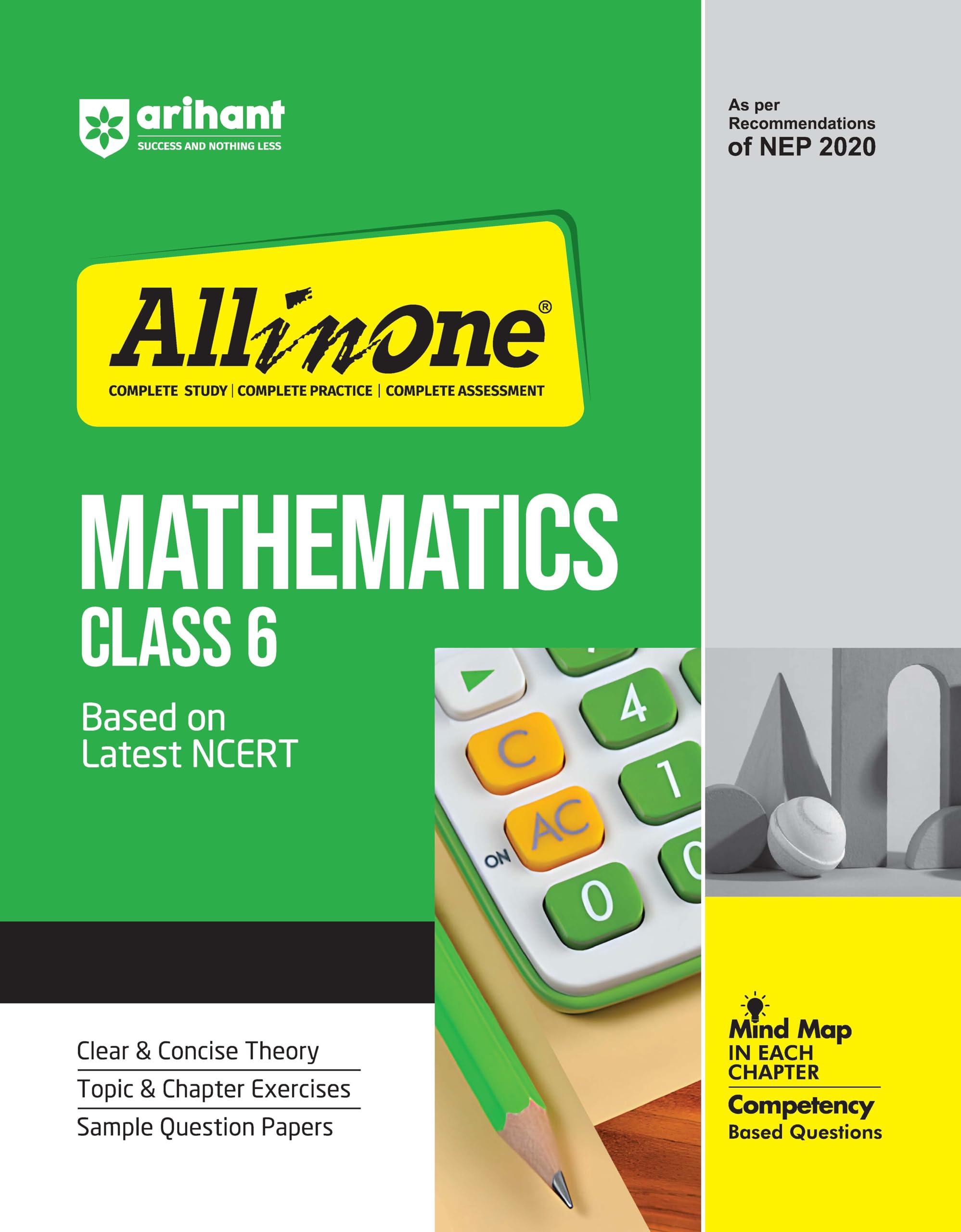 (OLD EDITION) All In One CBSE Mathematics Class 6th | For CBSE Exams 2025 | Based On Latest NCERT