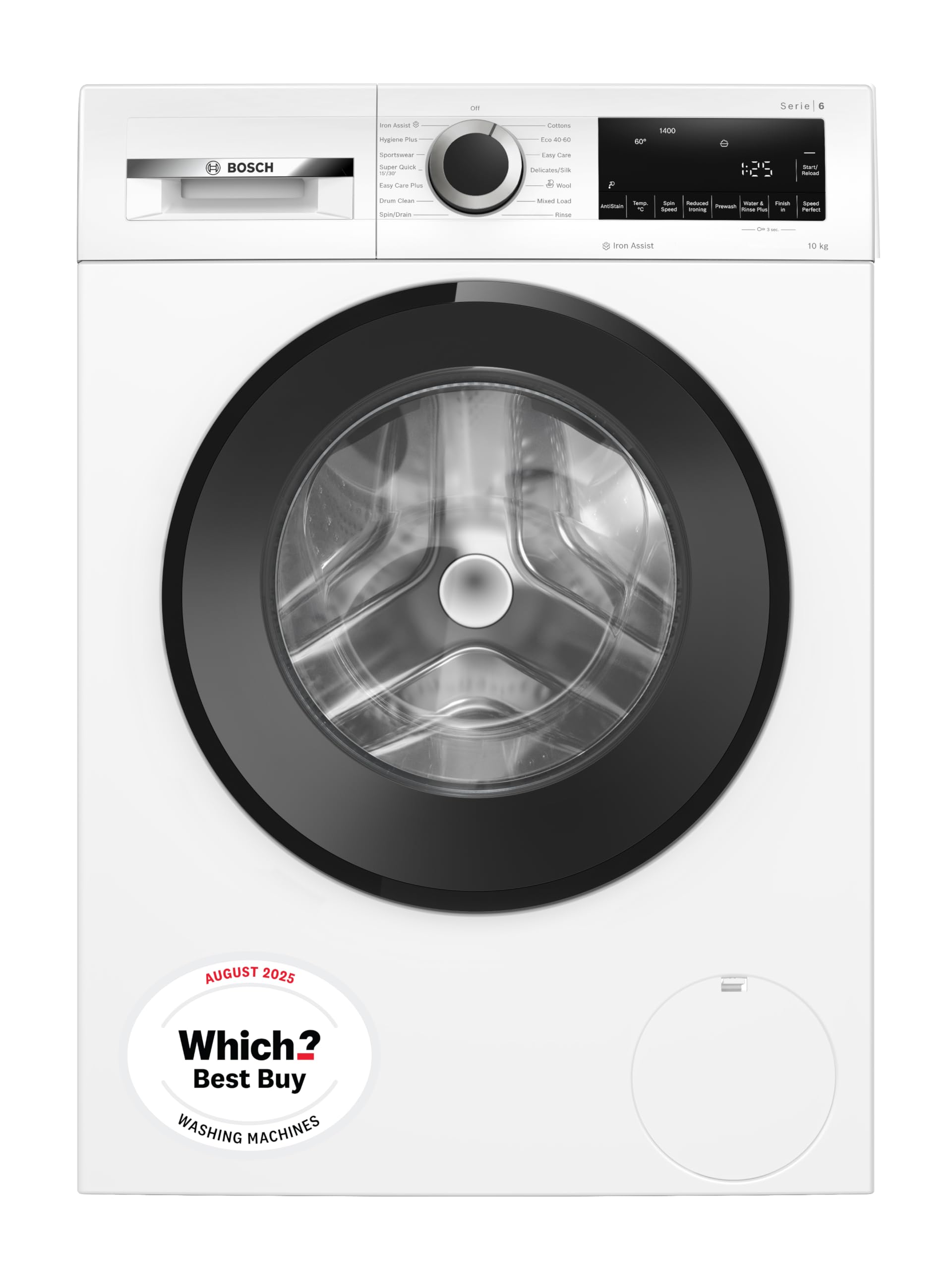 Bosch WGG254Z1GB Free Standing Washing Machine 10kg White