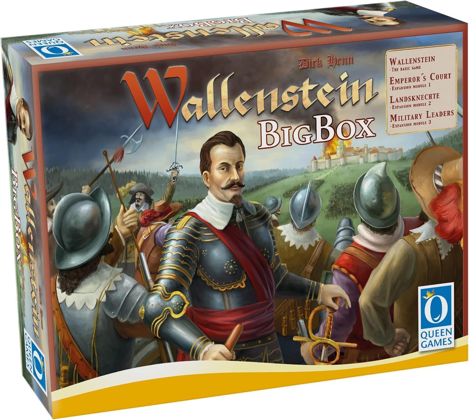 Queen Games Wallenstein Big Box Board Game (5 Player)