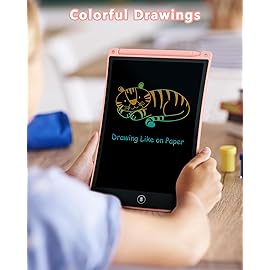 KOKODI Kids Toys 3 Pack LCD Writing Tablet, Colorful Drawing Pad Erasable Doodle Board, Educational Learning Toys Birthday Gifts for Boys Girls Age 3 4 5 6 7 8(Blue & Pink & SkyBlue)