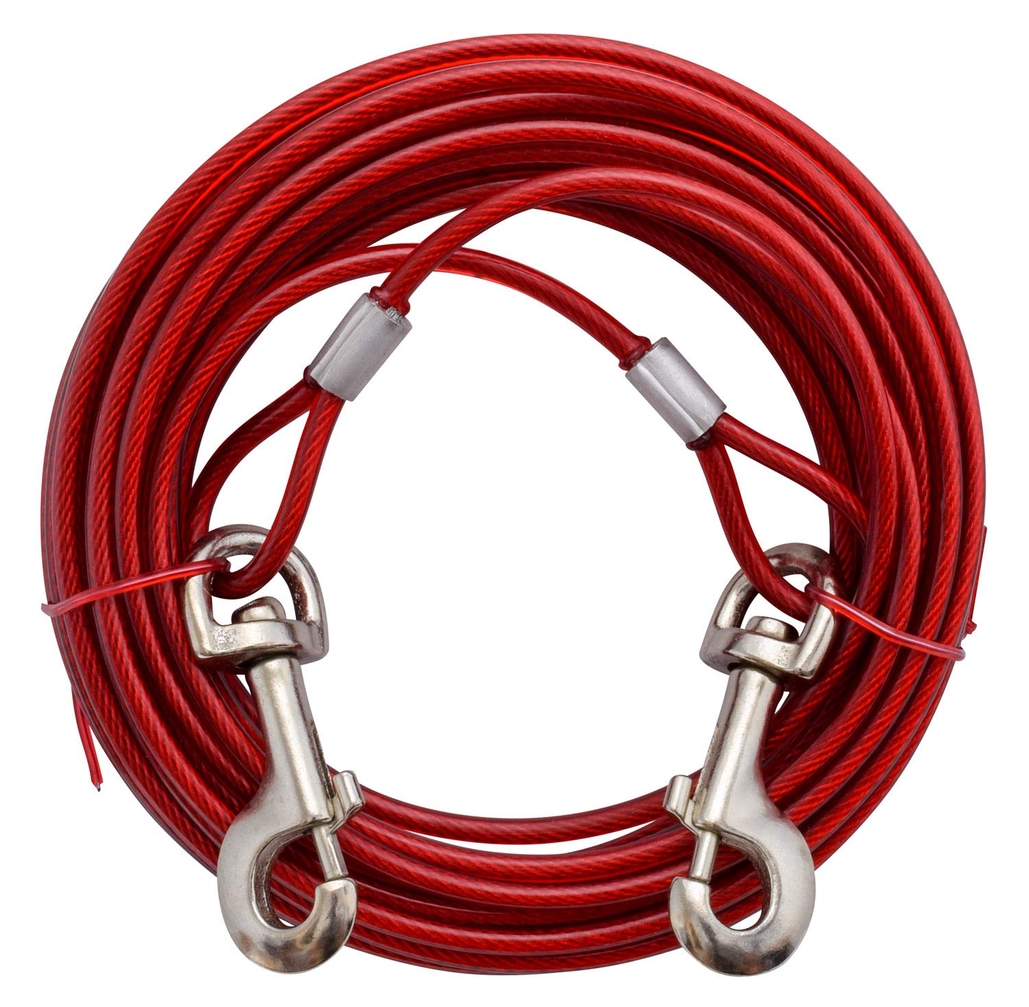 Câble d'arrimage pour chien Valterra robuste 30 pi avec mousqueton rotatif