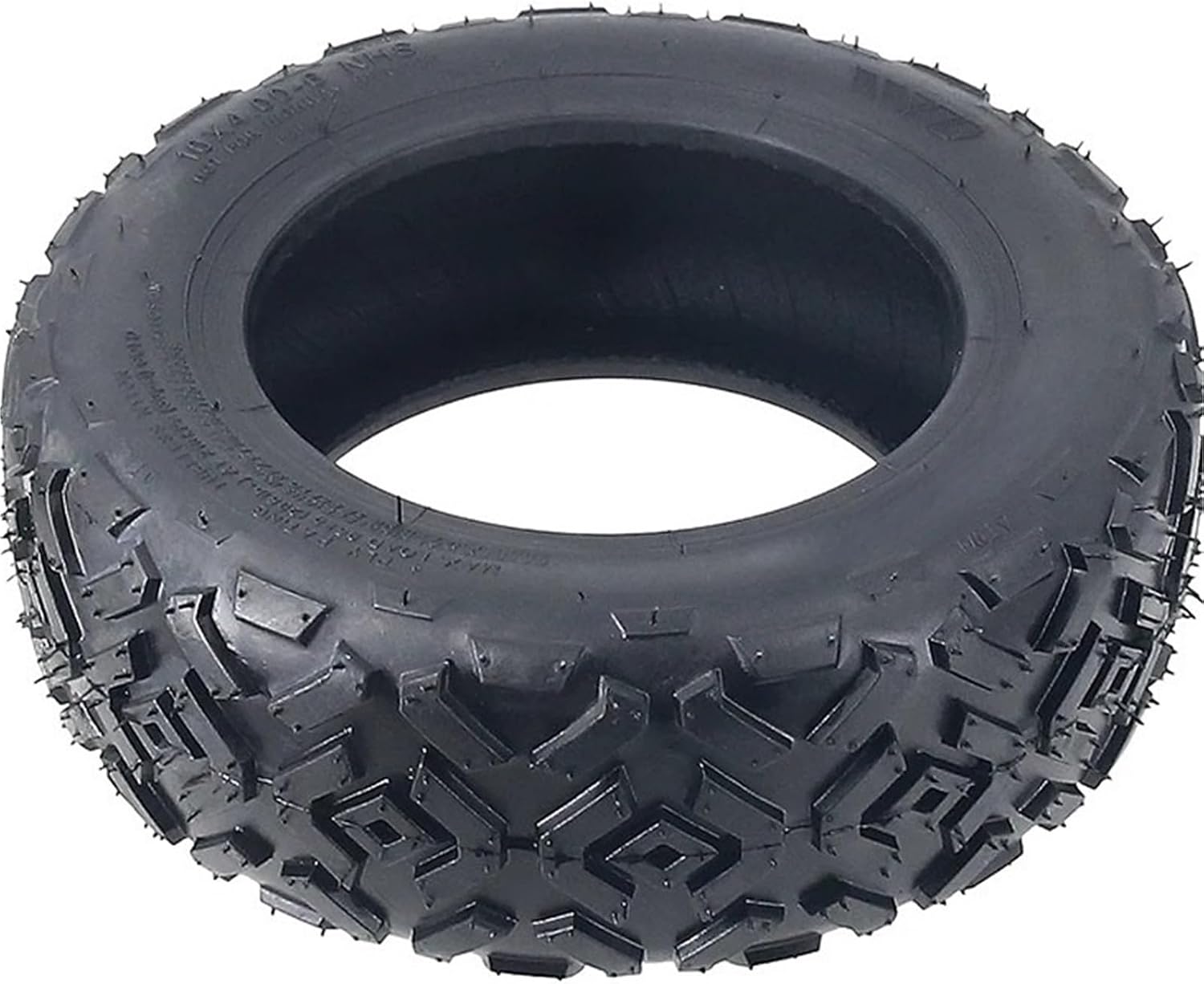 10X4.00-6 Off-road Vacuum Tire, Used For Proxy Driving, Wear-resistant, Road, Thick Version(A SET)
